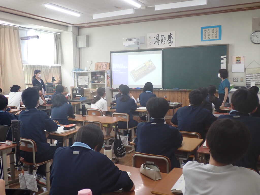 画像: エシカル消費を学ぶ出張授業を行いました（伊那市立高遠中学校）